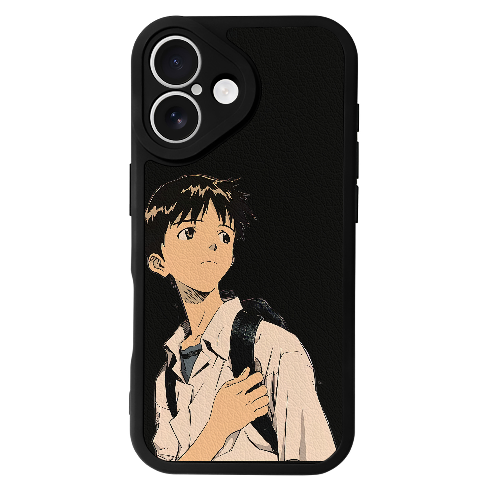 （画像用） EVA 新世紀エヴァンゲリオン 【iPhone 16シリーズ対応】シリコンスマホケース（レザー調） 材質：シリコン